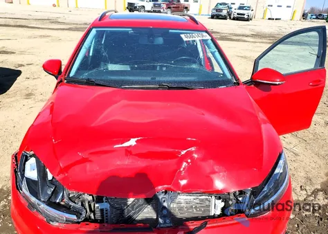 2018 Volkswagen Golf Sportwagen S from USA, damaged, VIN 3VWD17AU7JM759460